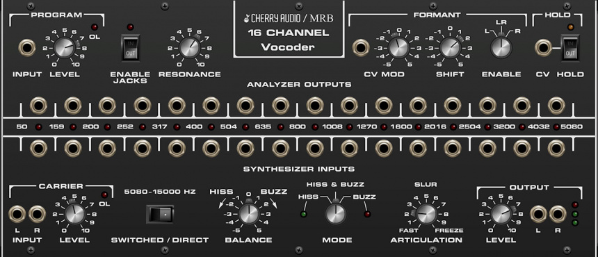 Rackmode 16 Channel Vocoder